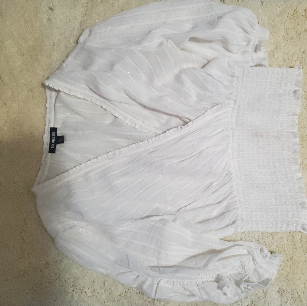 Express crop blouse